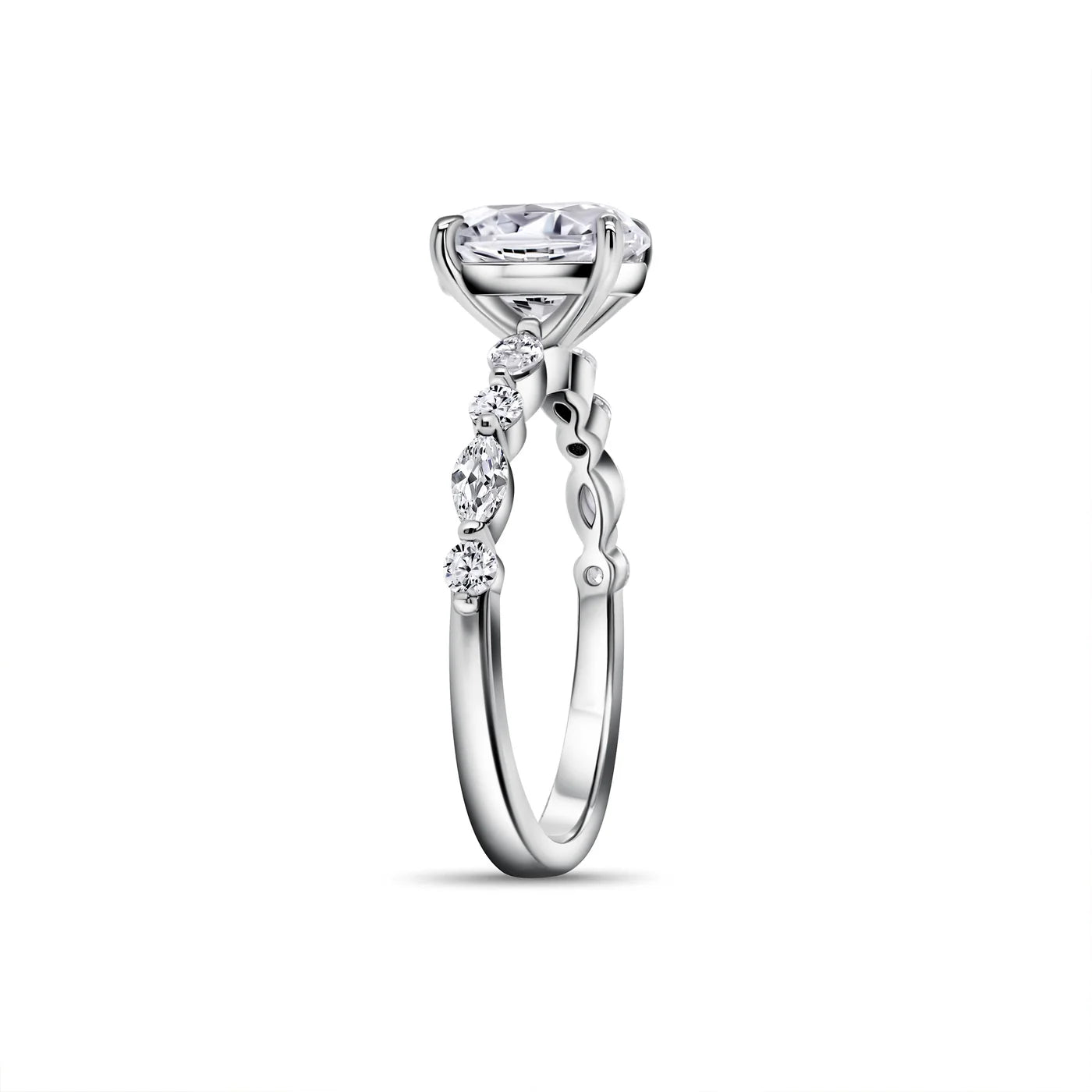 The Lillian - Silver-Jason Gregory Co.